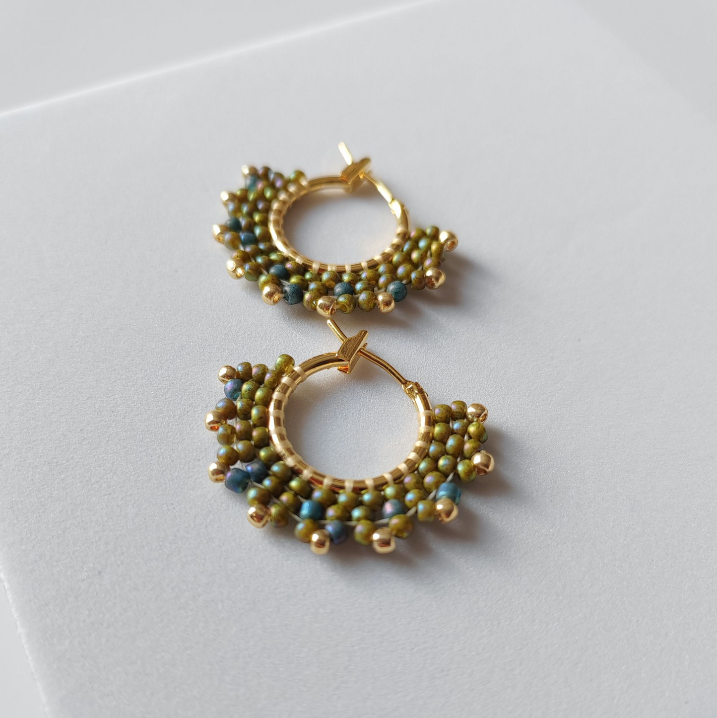 Oceana Hoops (Hand-beaded)